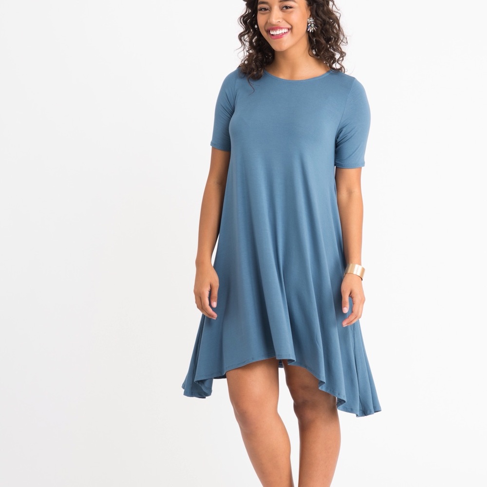 Agnes & Dora Joplin Dress Steel Blue XS